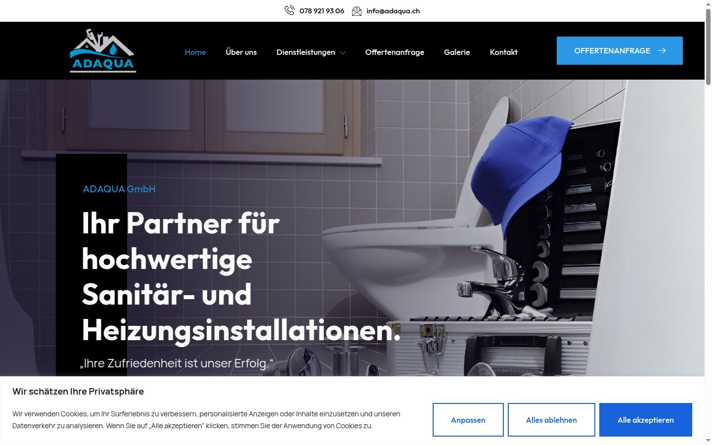 Sutikimo reklamjuostės, rodytos prieš bet kokią sąveiką, ekrano kopija