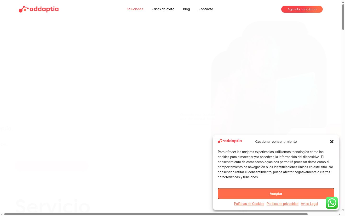 Screenshot tal-banner tal-kunsens muri qabel kwalunkwe interazzjoni