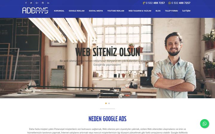Screenshot of addays.net