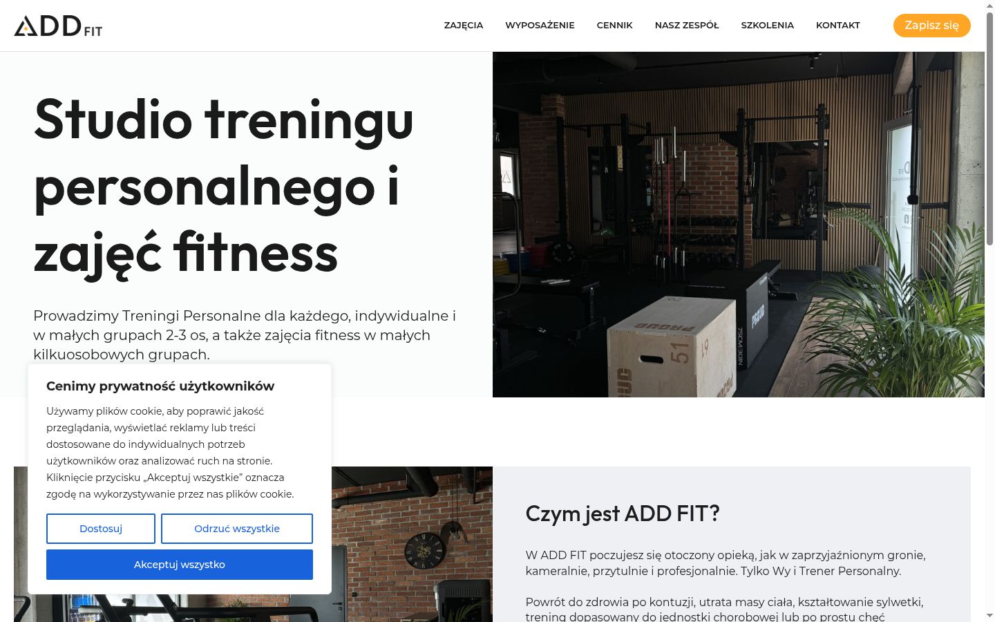 Sutikimo reklamjuostės, rodytos prieš bet kokią sąveiką, ekrano kopija
