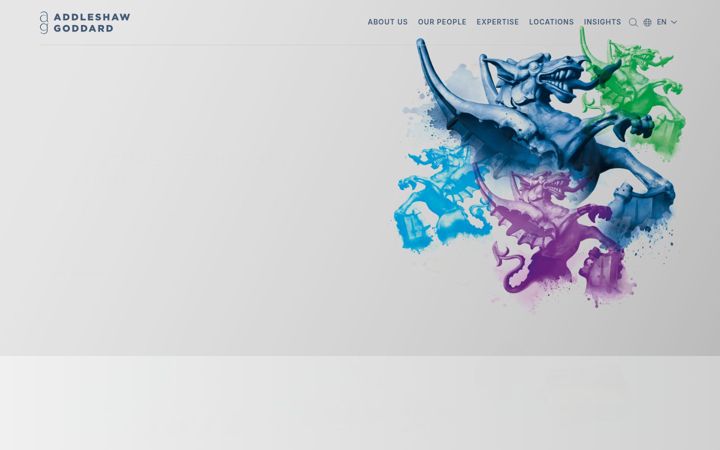 Screenshot of addleshawgoddard.com