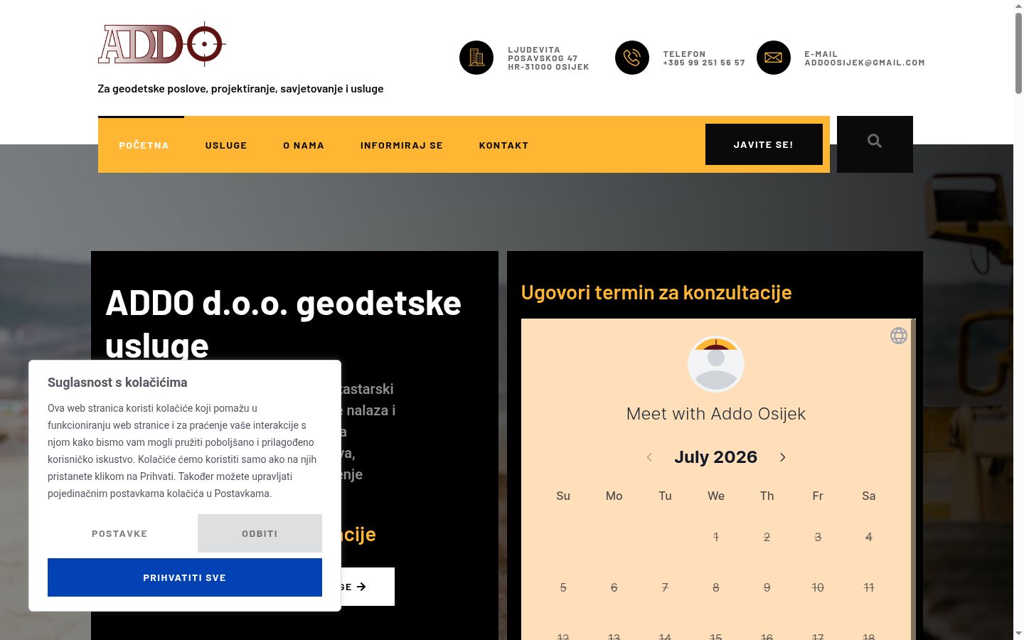 Screenshot tal-banner tal-kunsens muri qabel kwalunkwe interazzjoni