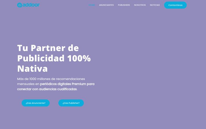 Screenshot of addoor.net