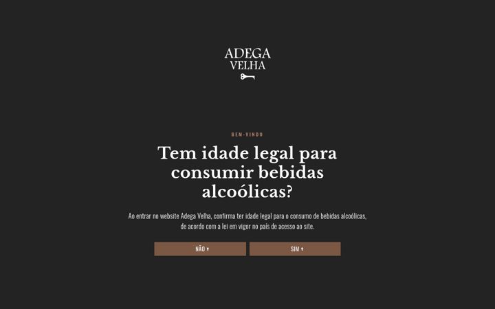 Posnetek zaslona adegavelha.com
