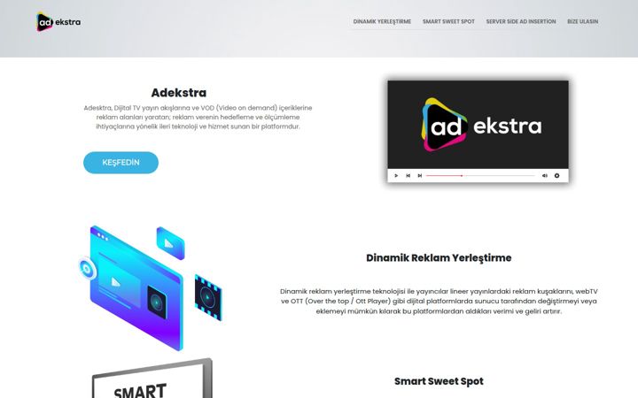 Screenshot of adekstra.com
