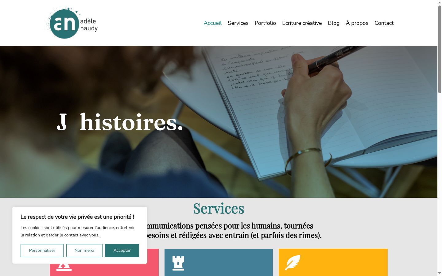 Screenshot van de toestemmingsbanner zoals getoond vóór enige interactie