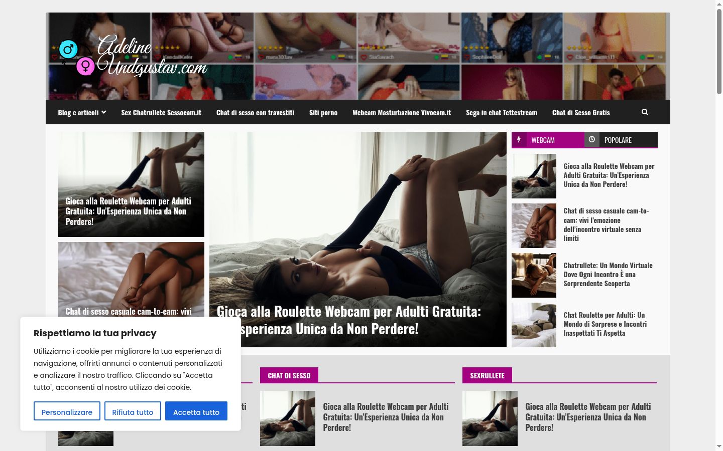 Screenshot tal-banner tal-kunsens muri qabel kwalunkwe interazzjoni