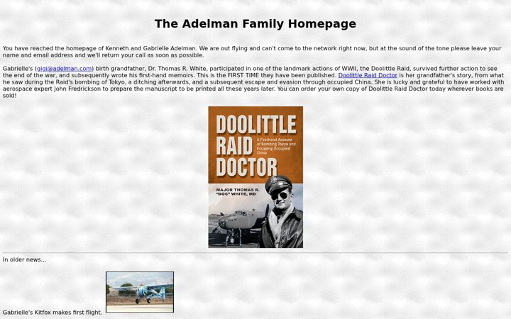 Zrzut ekranu adelman.com