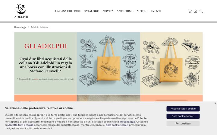 Ekraanipilt saidist adelphi.it