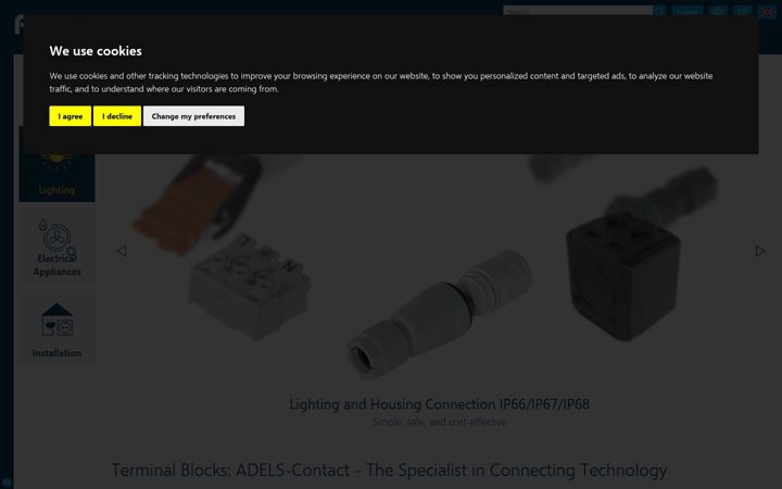 Screenshot of adels-contact.es