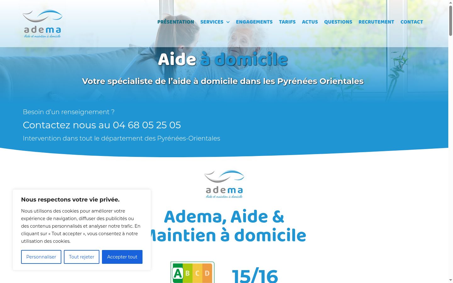 Sutikimo reklamjuostės, rodytos prieš bet kokią sąveiką, ekrano kopija