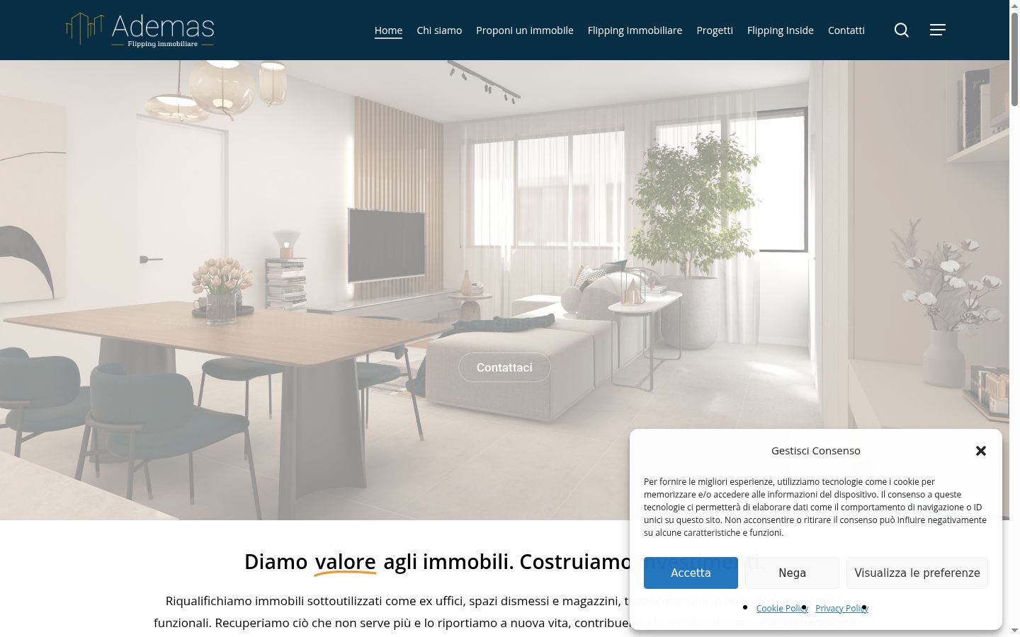 Capture d'écran de la bannière de consentement affichée avant toute interaction