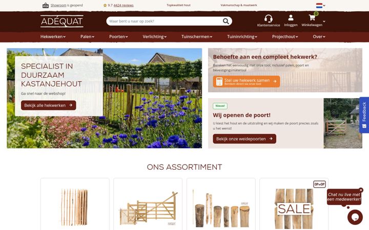 Screenshot of adequat.eu