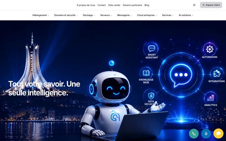 Screenshot of adexcloud.dz