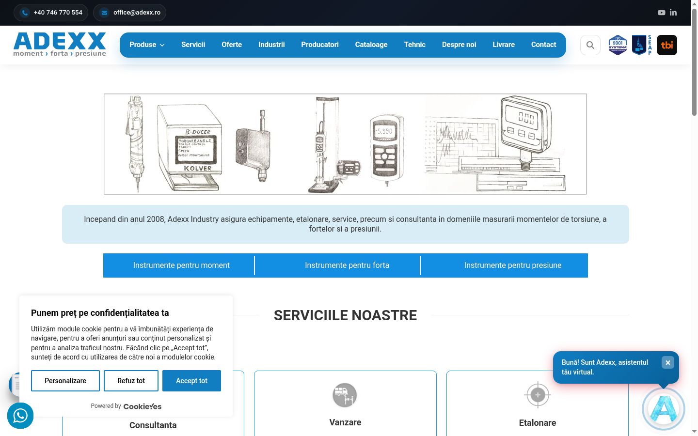 Posnetek zaslona pasice za privolitev, prikazane pred kakršno koli interakcijo