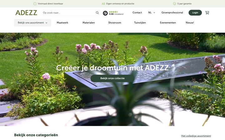 Screenshot of adezz.com