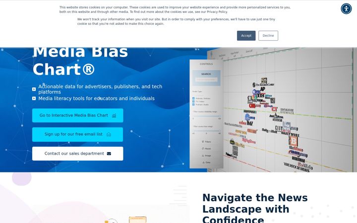 Screenshot of adfontesmedia.com
