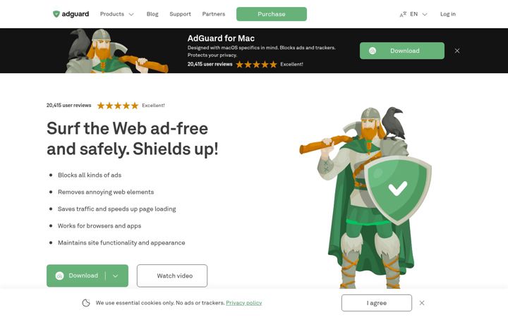 Képernyőkép: adguard.com