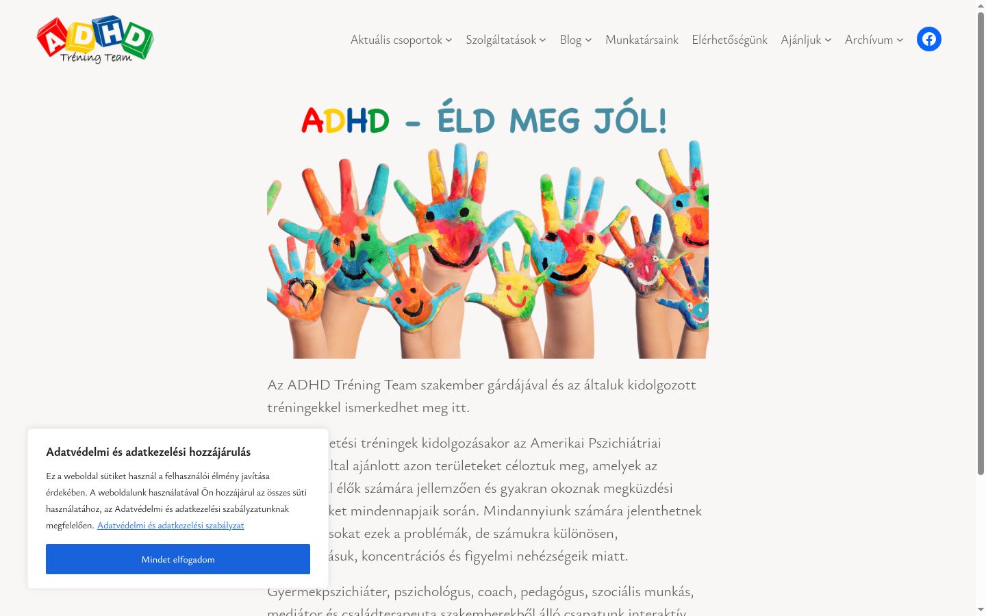 Screenshot tal-banner tal-kunsens muri qabel kwalunkwe interazzjoni