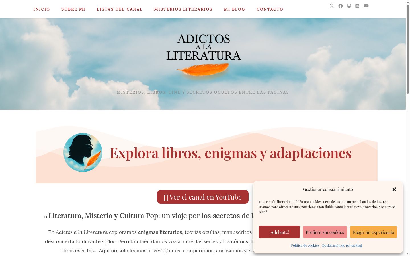 Skærmbillede af samtykkebanneret, som det blev vist før nogen interaktion