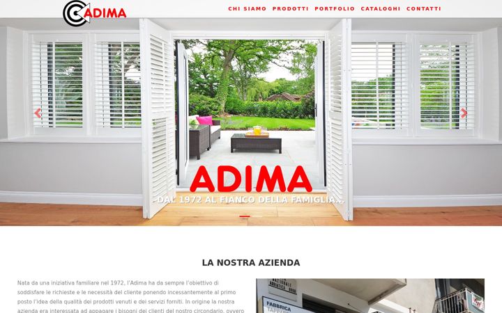 Screenshot of adimasas.it
