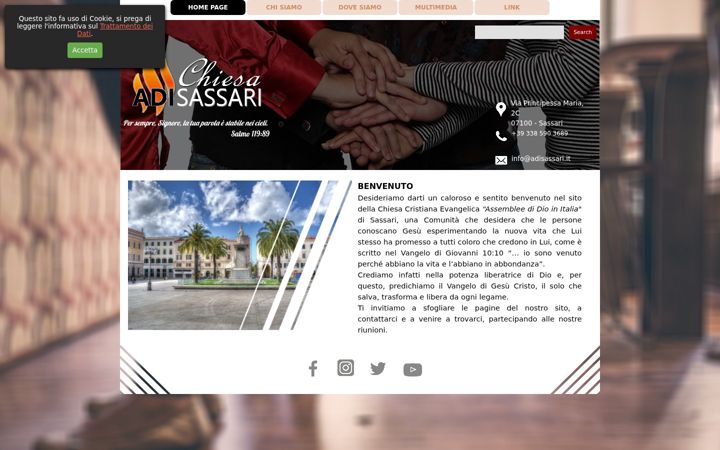 Screenshot von adisassari.it
