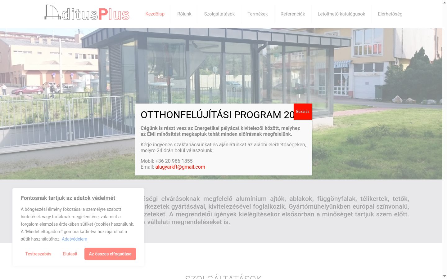 Screenshot tal-banner tal-kunsens muri qabel kwalunkwe interazzjoni