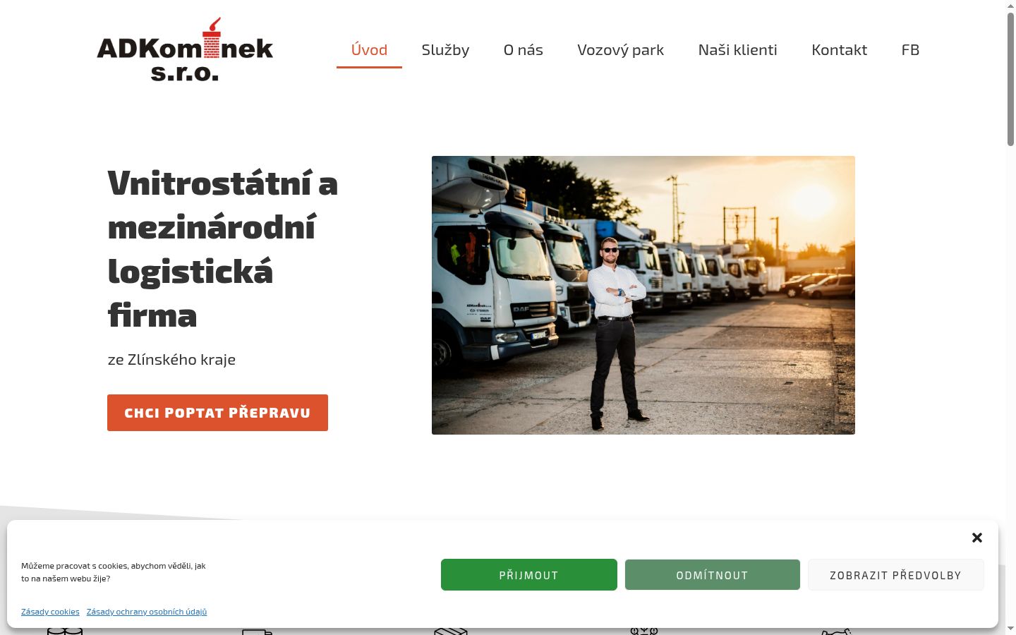 Screenshot van de toestemmingsbanner zoals getoond vóór enige interactie
