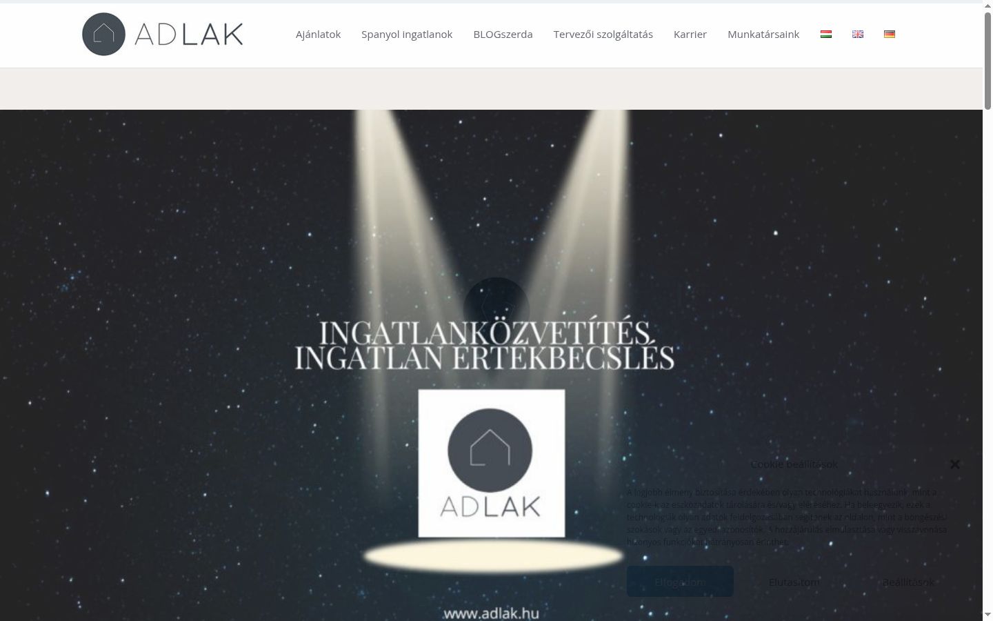 Screenshot tal-banner tal-kunsens muri qabel kwalunkwe interazzjoni