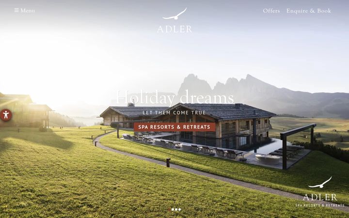 Ekrano kopija adler-resorts.com