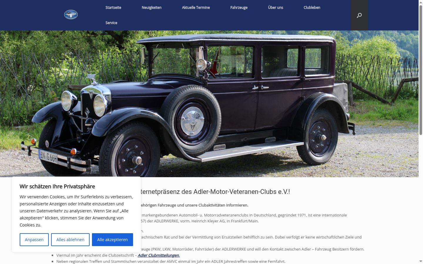 Sutikimo reklamjuostės, rodytos prieš bet kokią sąveiką, ekrano kopija