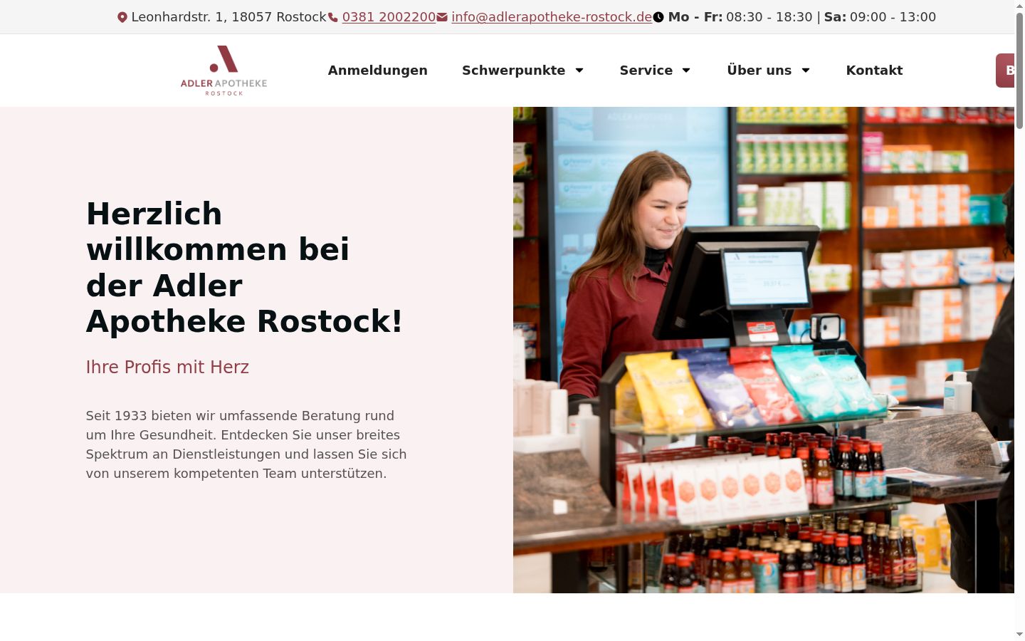 Screenshot des Einwilligungsbanners vor jeglicher Interaktion