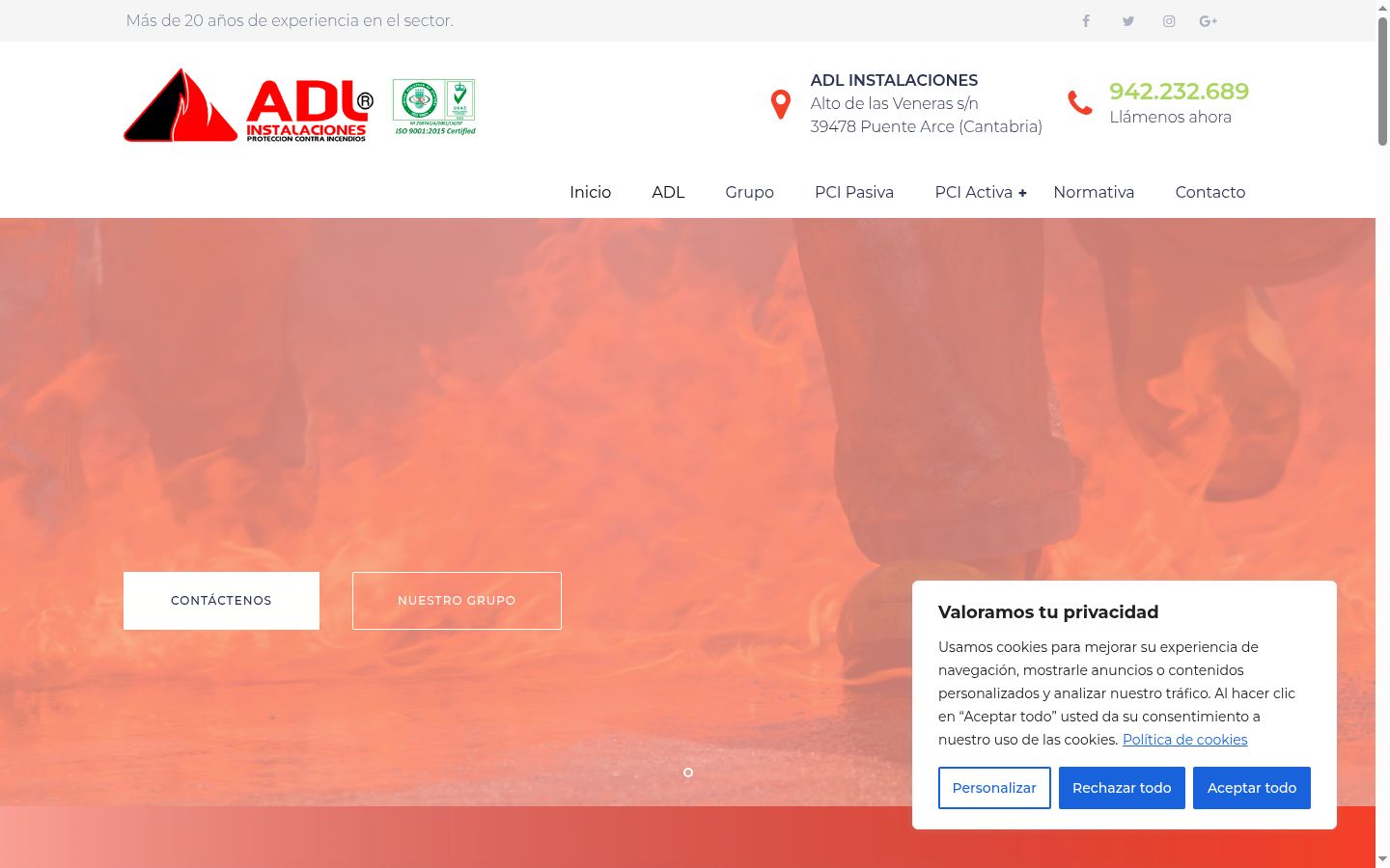 Screenshot van de toestemmingsbanner zoals getoond vóór enige interactie