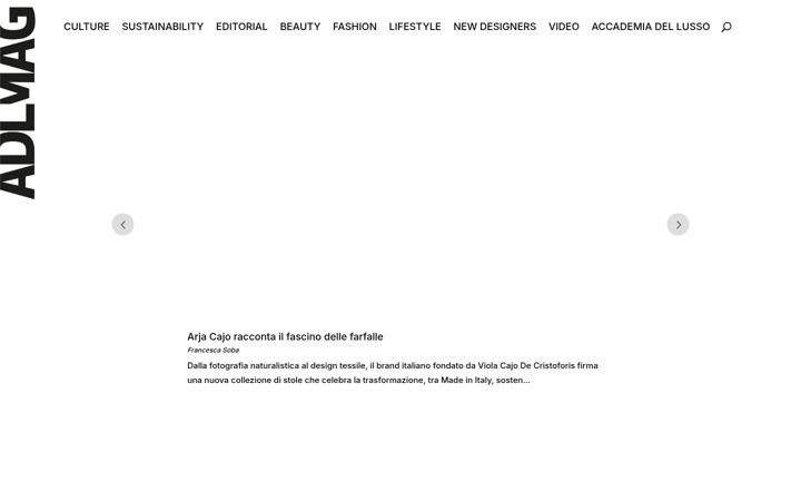 Captură de ecran a adlmag.it
