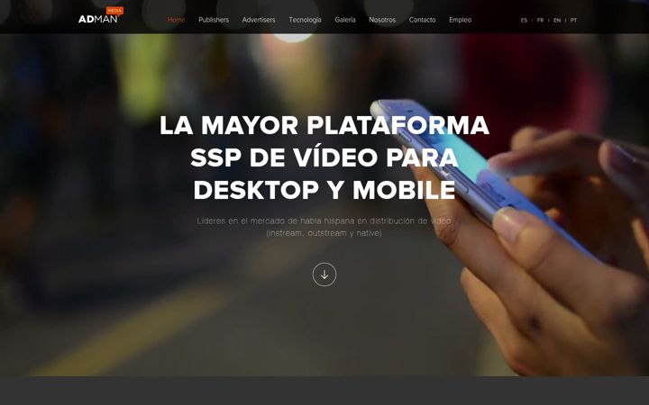 Képernyőkép: admanmedia.com