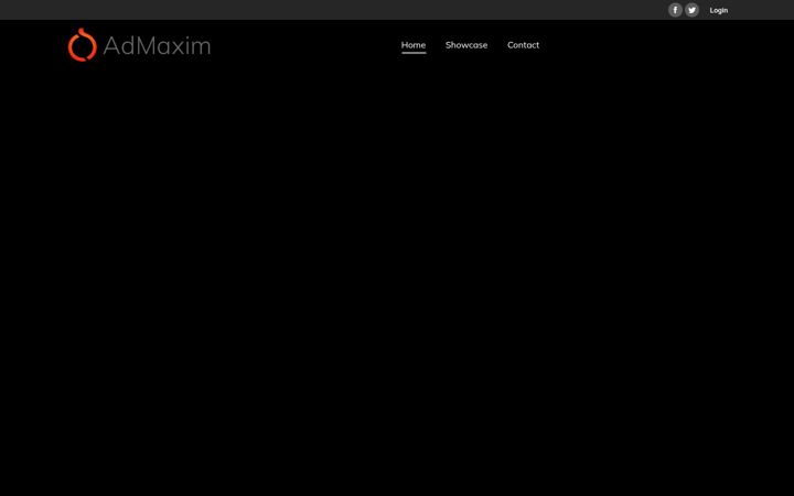 Екранна снимка на admaxim.com