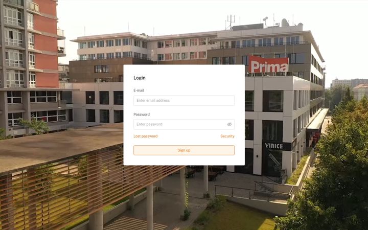 Screenshot of administrace.tv