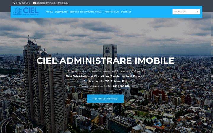 Ekraanipilt saidist administrareimobile.eu