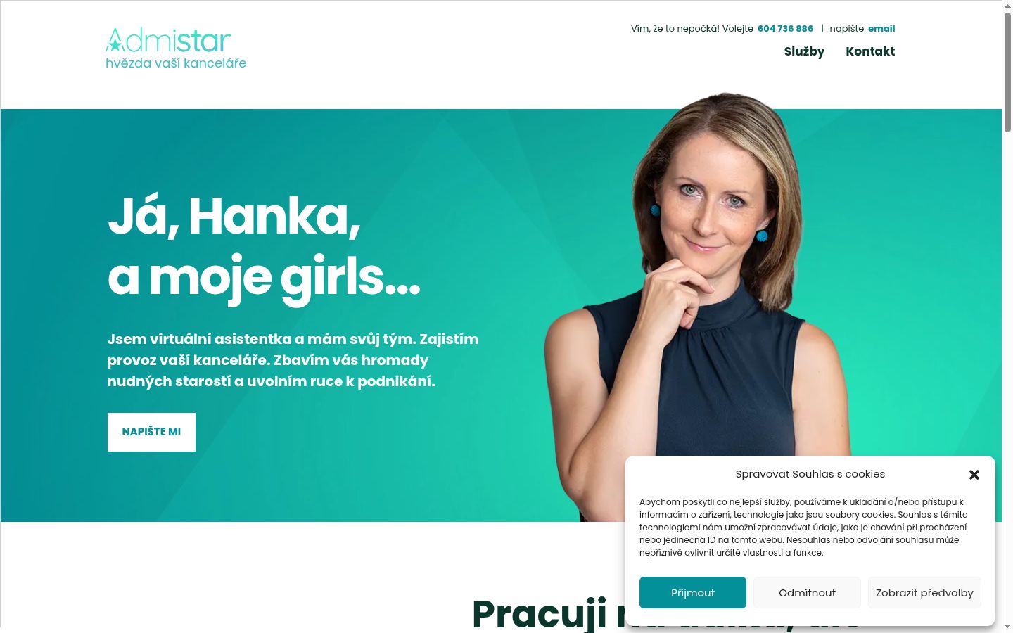 Zrzut ekranu banera zgody wyświetlanego przed jakąkolwiek interakcją