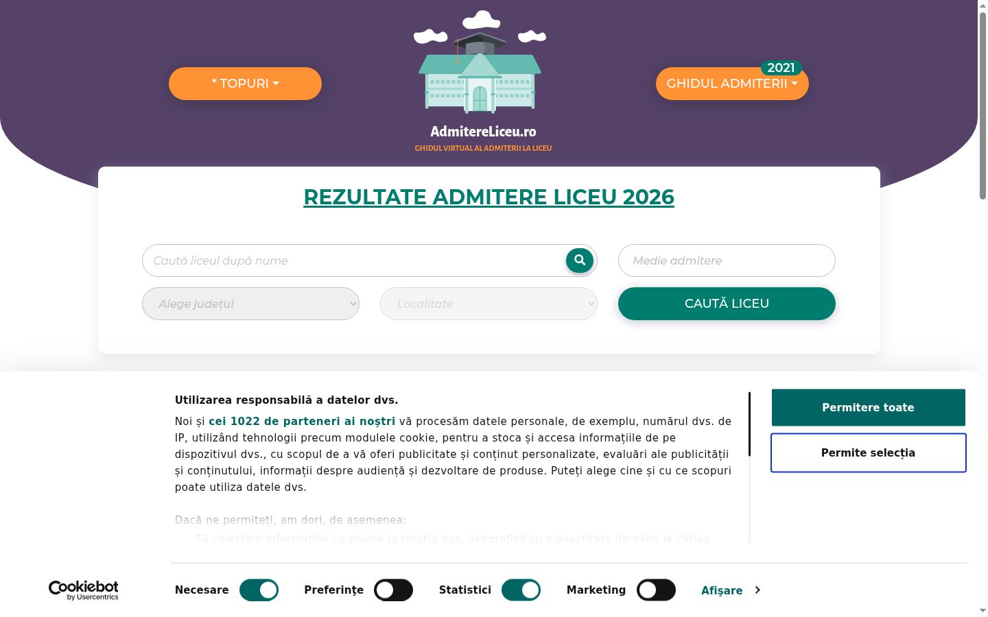 Sutikimo reklamjuostės, rodytos prieš bet kokią sąveiką, ekrano kopija