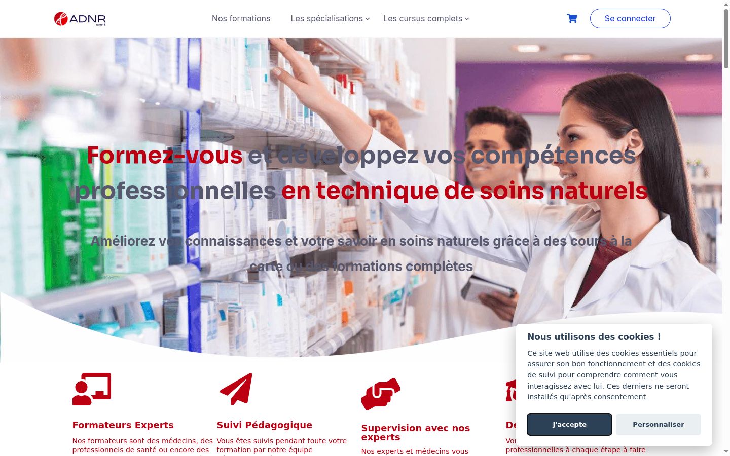 Screenshot van de toestemmingsbanner zoals getoond vóór enige interactie