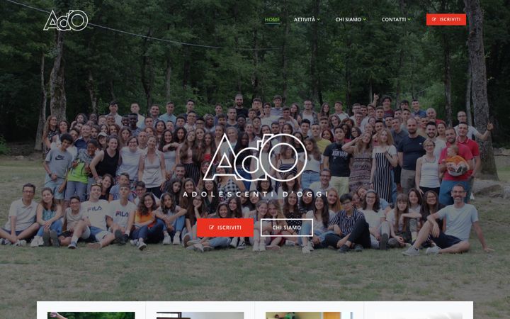Screenshot του adolescentidoggi.it