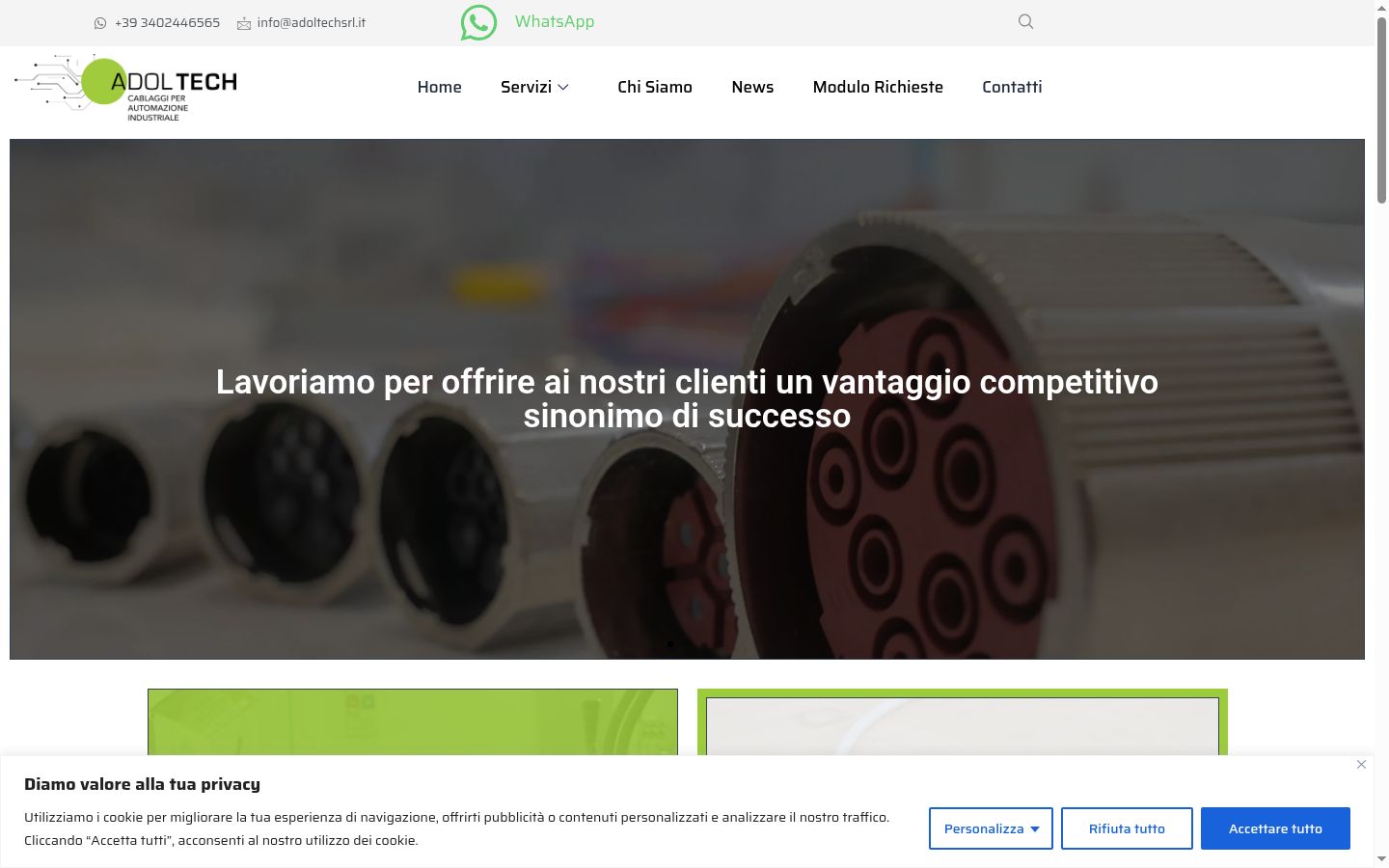 Screenshot tal-banner tal-kunsens muri qabel kwalunkwe interazzjoni
