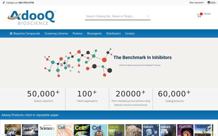 Screenshot of adooq.com