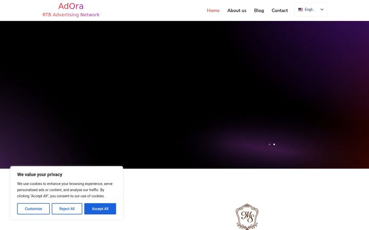 Screenshot of adora.network