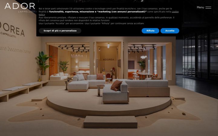 Captura de ecrã de adoreadesign.com