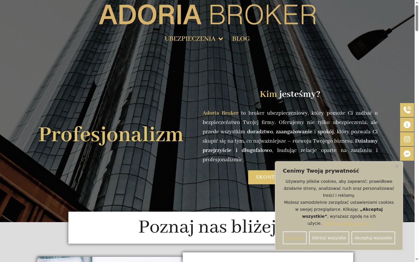 Snímka obrazovky banera súhlasu zobrazeného pred akoukoľvek interakciou