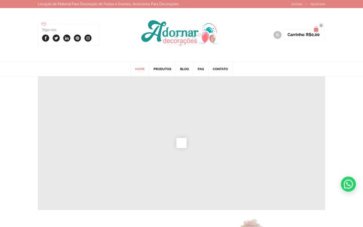 Screenshot di adornardecoracoesloja.com.br