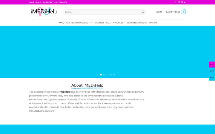 Screenshot di adornis.co.uk