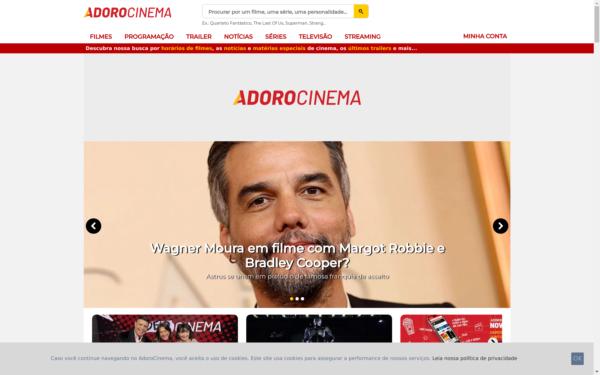 Screenshot of adorocinema.com